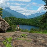 Il Roc del Pian d'Audorela e il Lago Nero